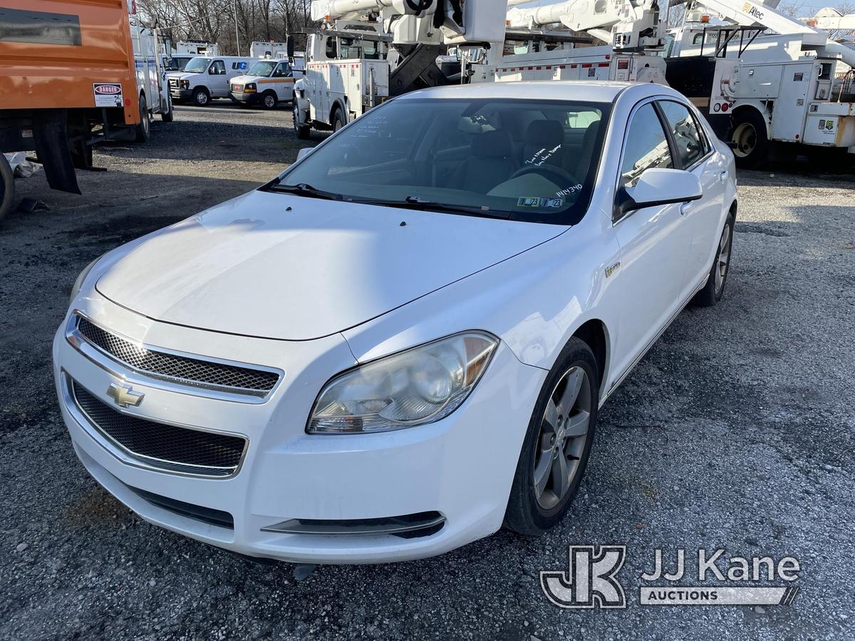 (Plymouth Meeting, PA) 2009 Chevrolet Malibu Hybrid 4-Door Sedan Runs & Moves, Body & Rust Damage