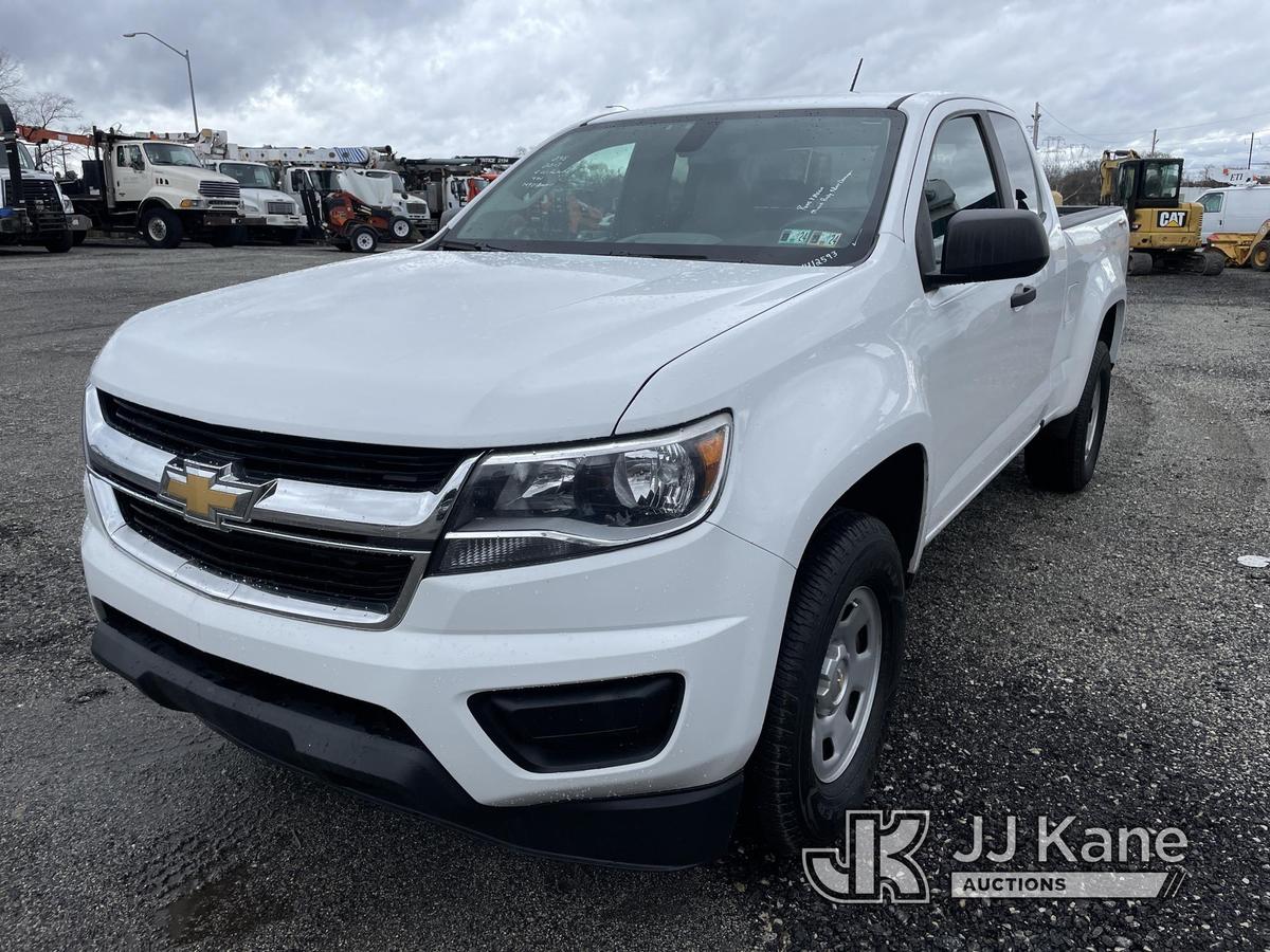(Plymouth Meeting, PA) 2017 Chevrolet Colorado 4x4 Extended-Cab Pickup Truck Runs & Moves, Minor Bod