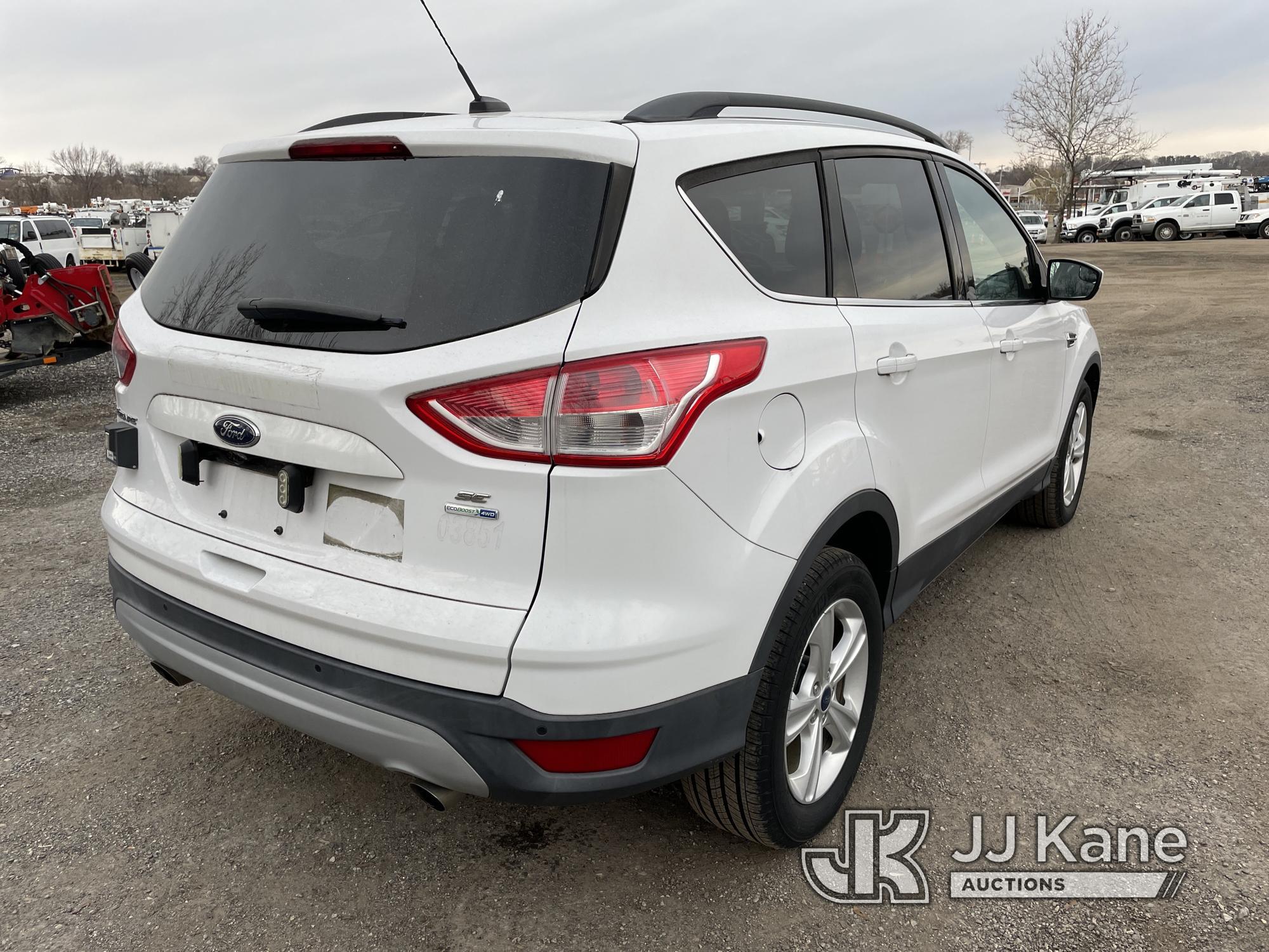 (Plymouth Meeting, PA) 2014 Ford Escape 4x4 4-Door Sport Utility Vehicle Runs & Moves, Minor Body &