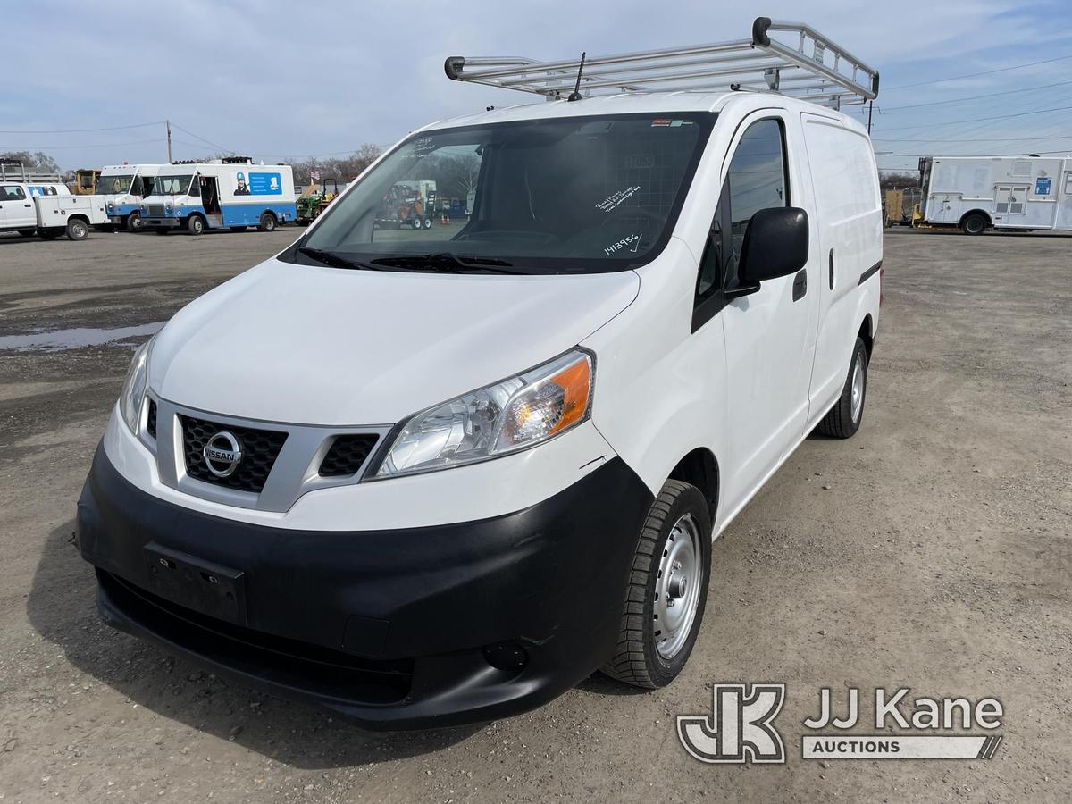 (Plymouth Meeting, PA) 2017 Nissan NV200 Mini Cargo Van Runs & Moves, Traction Control Light On, Bod