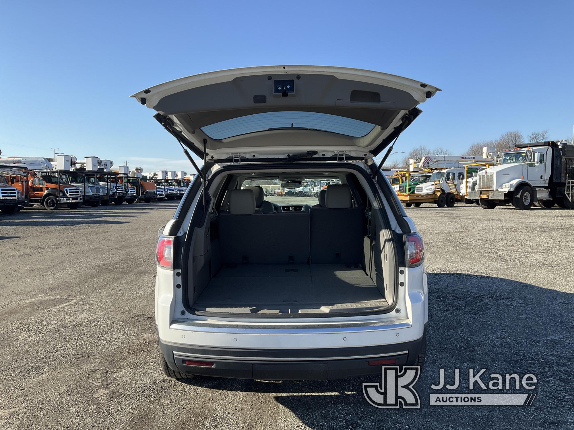 (Plymouth Meeting, PA) 2016 GMC Arcadia AWD 4-Door Sport Utility Vehicle Runs & Moves, Engine Light