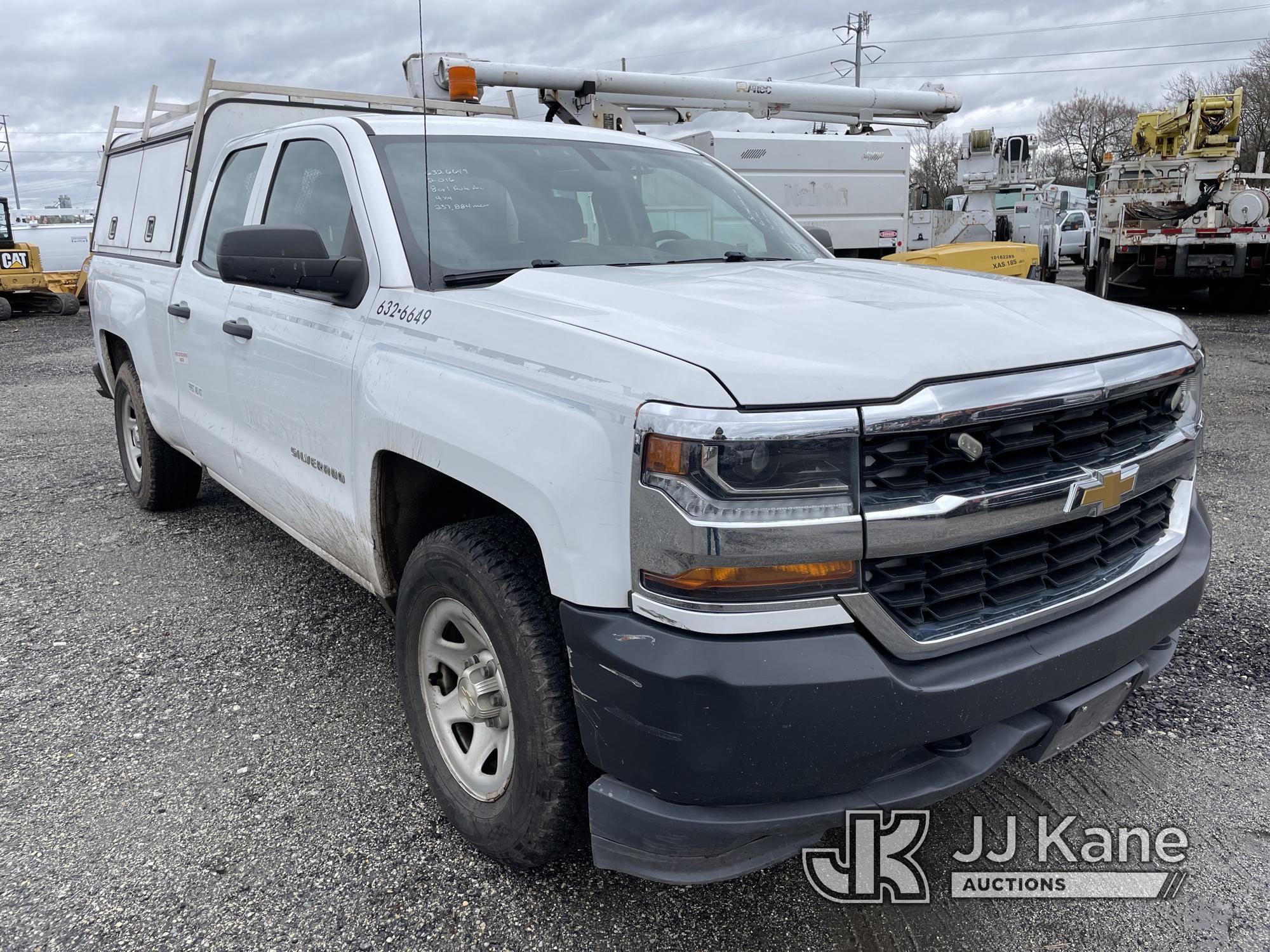 (Plymouth Meeting, PA) 2016 Chevrolet Silverado 1500 4x4 Extended-Cab Pickup Truck Bad Trans. Needs