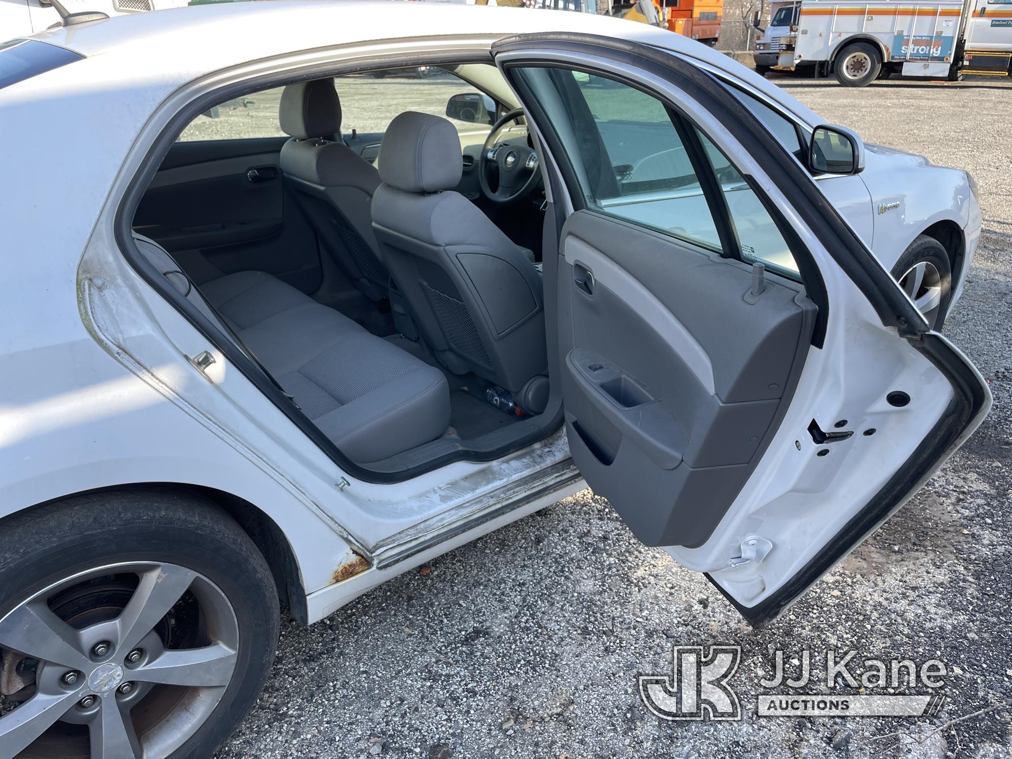 (Plymouth Meeting, PA) 2009 Chevrolet Malibu Hybrid 4-Door Sedan Runs & Moves, Body & Rust Damage