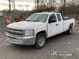 (Plymouth Meeting, PA) 2012 Chevrolet Silverado 1500 Extended-Cab Pickup Truck Runs & Moves, Body &