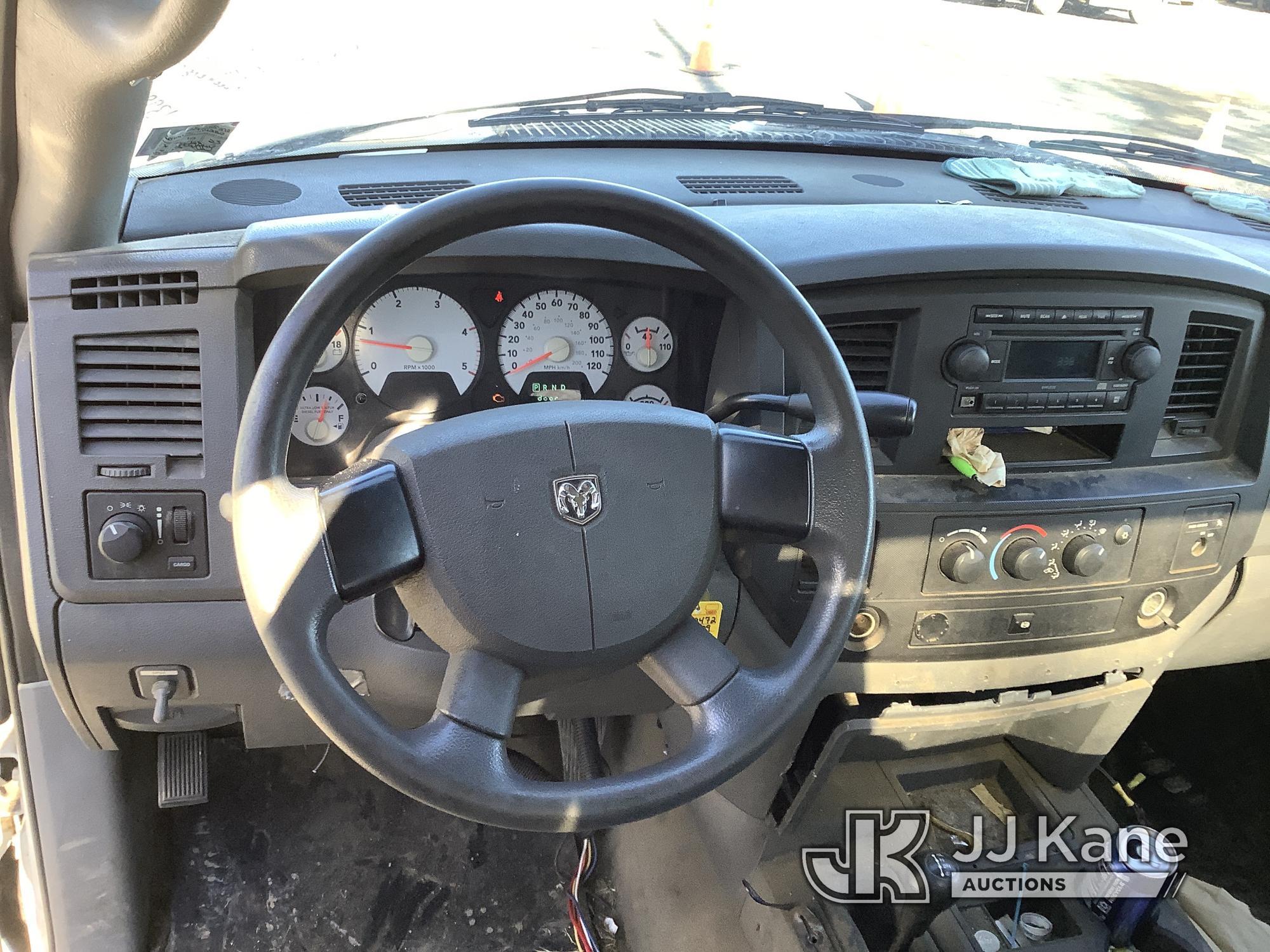 (Plymouth Meeting, PA) 2009 Dodge RAM 3500 4x4 Dual Wheel Pickup Truck Runs & Moves, Body & Rust Dam