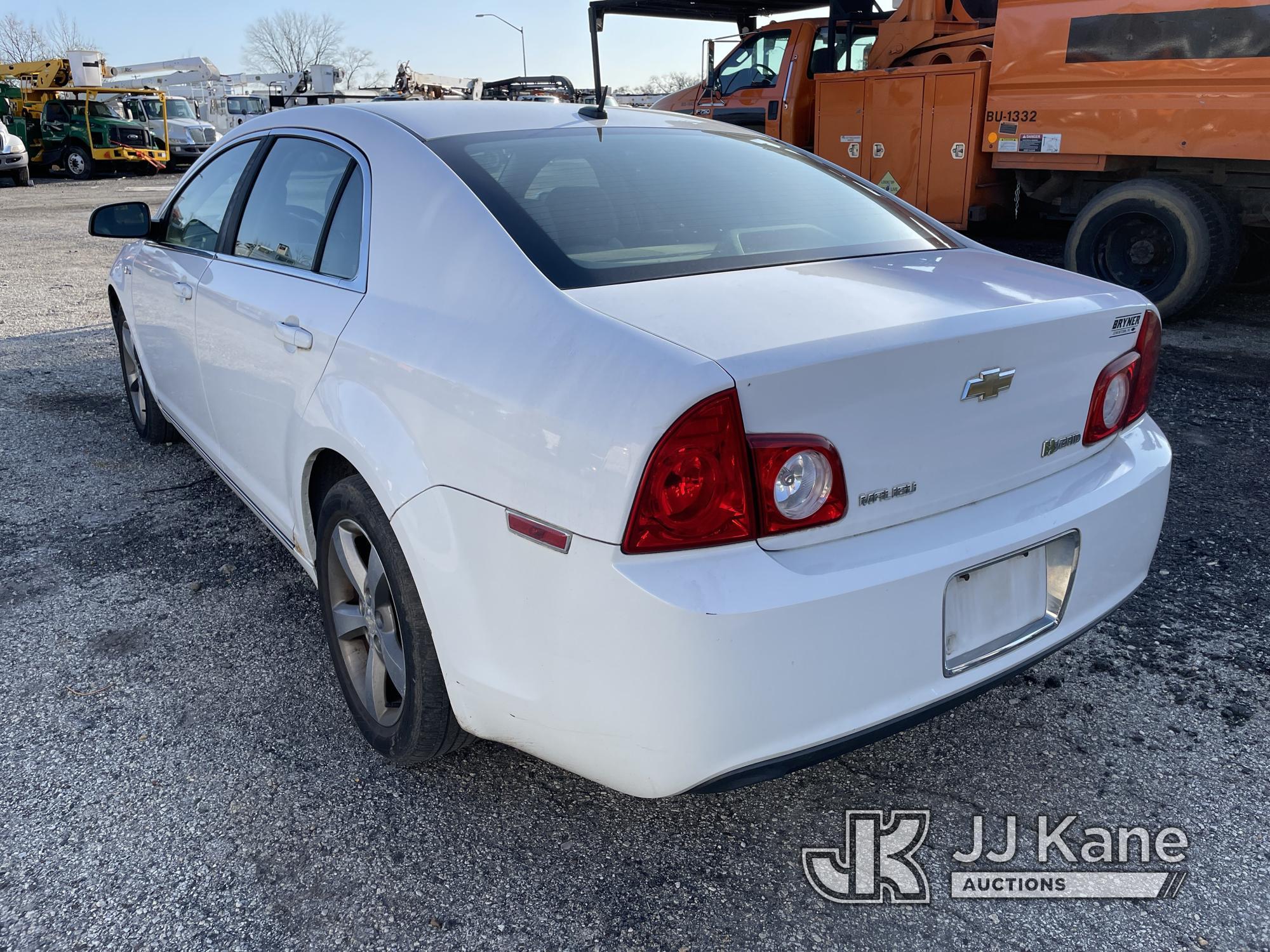 (Plymouth Meeting, PA) 2009 Chevrolet Malibu Hybrid 4-Door Sedan Runs & Moves, Body & Rust Damage