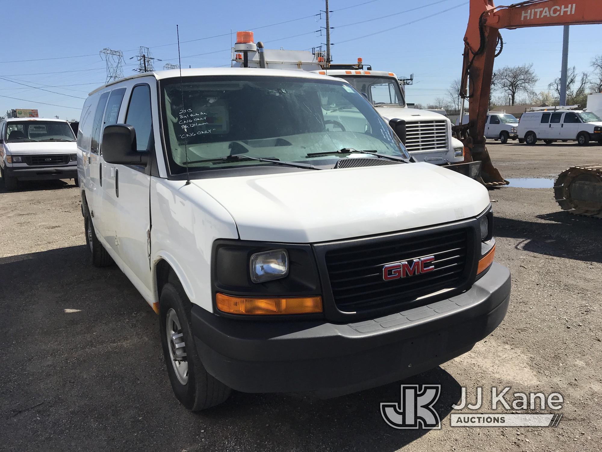 (Plymouth Meeting, PA) 2013 GMC Savana G2500 Cargo Van CNG Only) (Out of Fuel, Not Running Condition