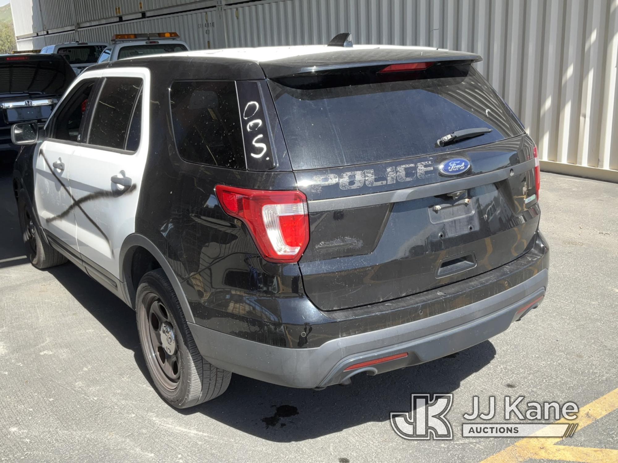 (Jurupa Valley, CA) 2016 Ford Explorer AWD Police Interceptor Sport Utility Vehicle Runs & Moves , A