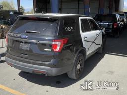 (Jurupa Valley, CA) 2016 Ford Explorer AWD Police Interceptor Sport Utility Vehicle Runs & Moves , A