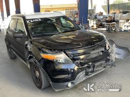 (Jurupa Valley, CA) 2015 Ford Explorer AWD Police Interceptor Sport Utility Vehicle Runs & Moves, In