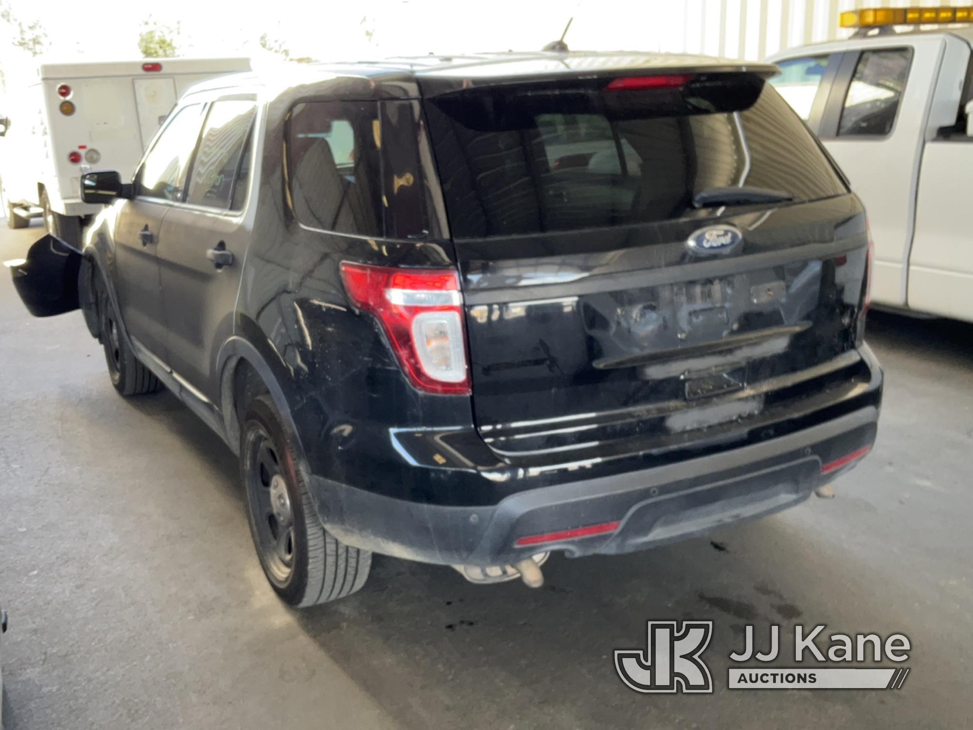 (Jurupa Valley, CA) 2015 Ford Explorer AWD Police Interceptor Sport Utility Vehicle Runs & Moves, In