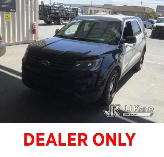 (Jurupa Valley, CA) 2016 Ford Explorer AWD Police Interceptor Sport Utility Vehicle Runs & Moves , A