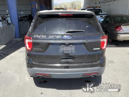 (Jurupa Valley, CA) 2016 Ford Explorer AWD Police Interceptor Sport Utility Vehicle Runs & Moves , A