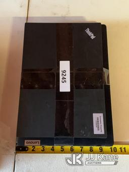 (Las Vegas, NV) 2 LENOVO LAPTOPS NOTE: This unit is being sold AS IS/WHERE IS via Timed Auction and