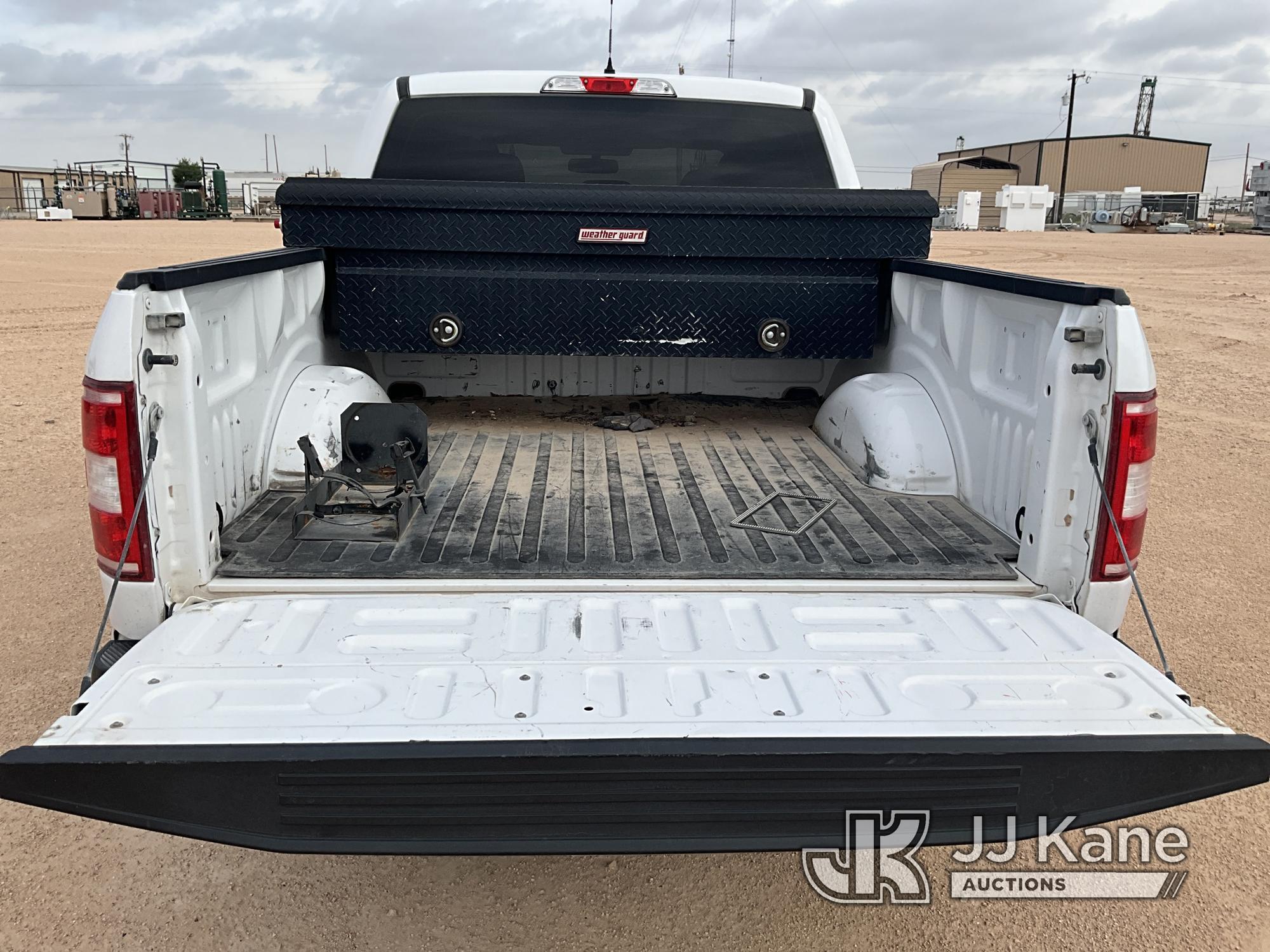 (Midland, TX) 2018 Ford F150 4x4 Crew-Cab Pickup Truck Not Running, Condition Unknown) (Will Crank,