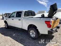 (El Paso, TX) 2019 Nissan Titan XD 4x4 Crew-Cab Pickup Truck Wrecked, Not Running Or Moving, Parts I