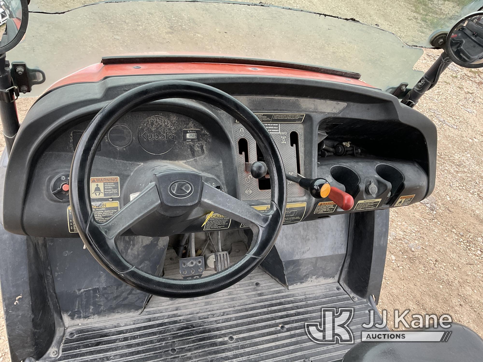 (San Antonio, TX) 2013 KUBOTA RTV400 4X4 All-Terrain Vehicle No Title) (Runs & Moves)(Seat Torn