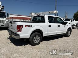 (Azle, TX) 2017 Ford F150 4x4 Crew-Cab Pickup Truck Runs & Moves) (Engine Whines Intermittently, Dri