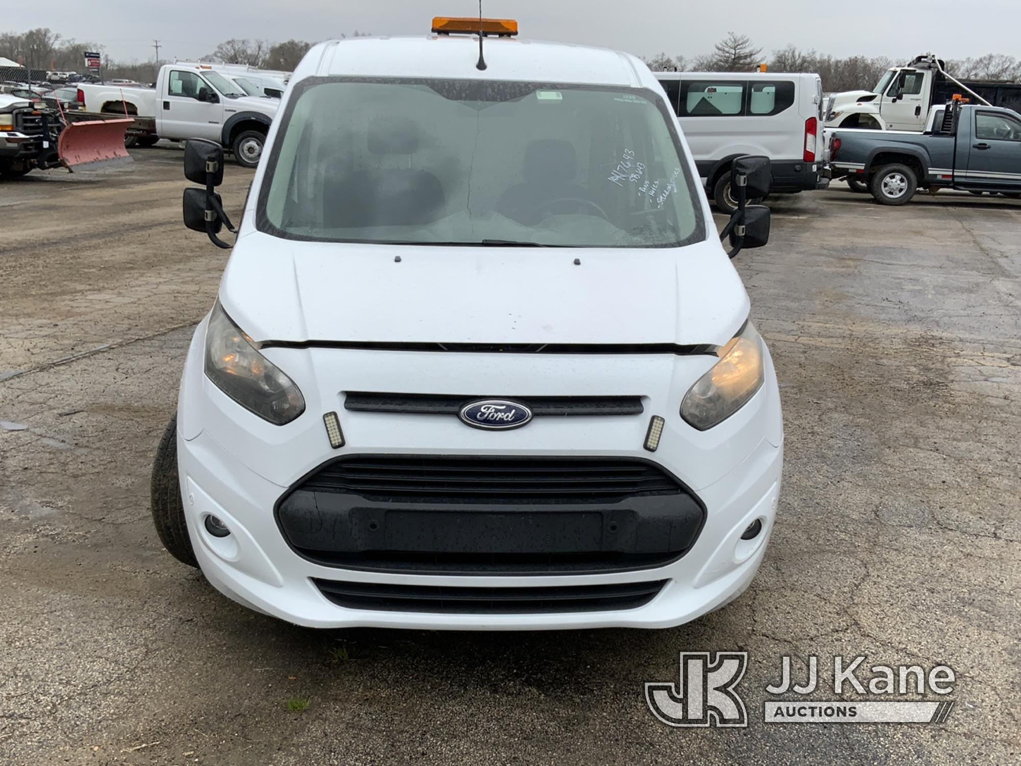 (South Beloit, IL) 2014 Ford Transit Connect Cargo Van Runs & Moves) (Steering Issues