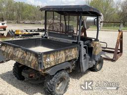 (Tipton, MO) 2004 Kubota RTV-900 4x4 Yard Cart No Title) (Not Running, Condition Unknown