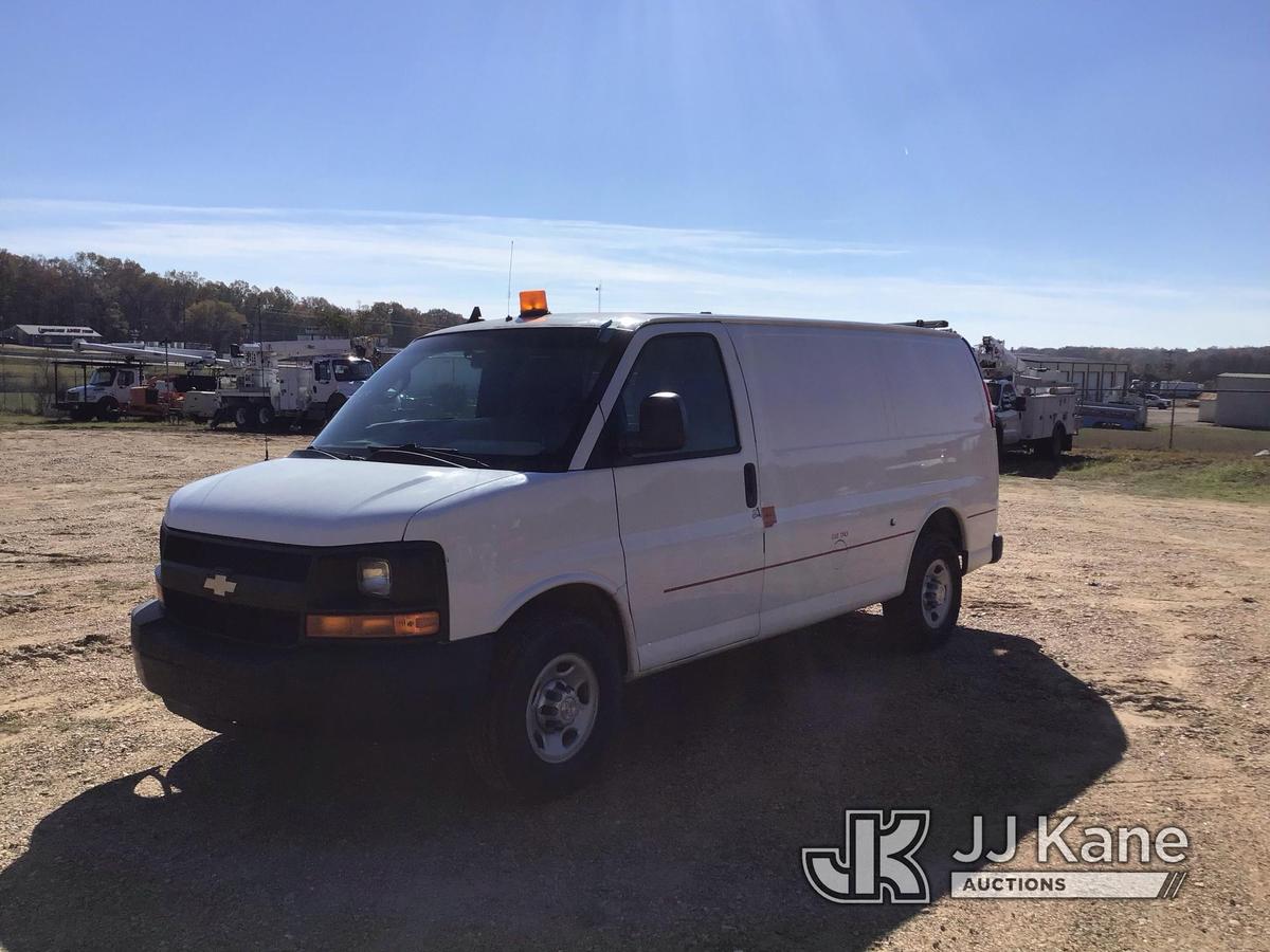 (Byram, MS) 2016 Chevrolet Express G2500 Cargo Van Runs & Moves) (Jump to Start) (Visor Missing,