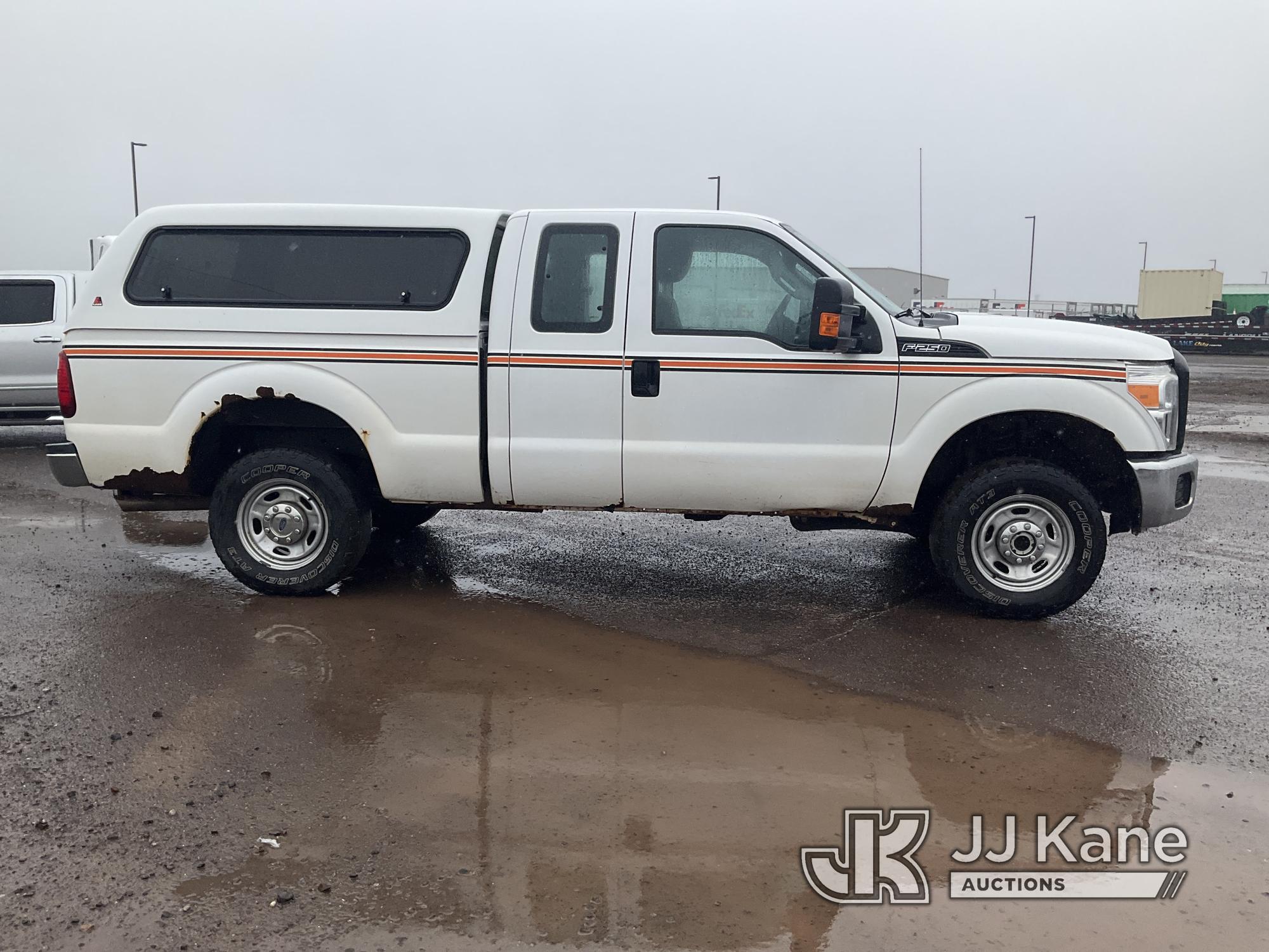 (Superior, WI) 2016 Ford F250 Extended-Cab Pickup Truck, Needs Radiator, Power Steering Pump, Altern