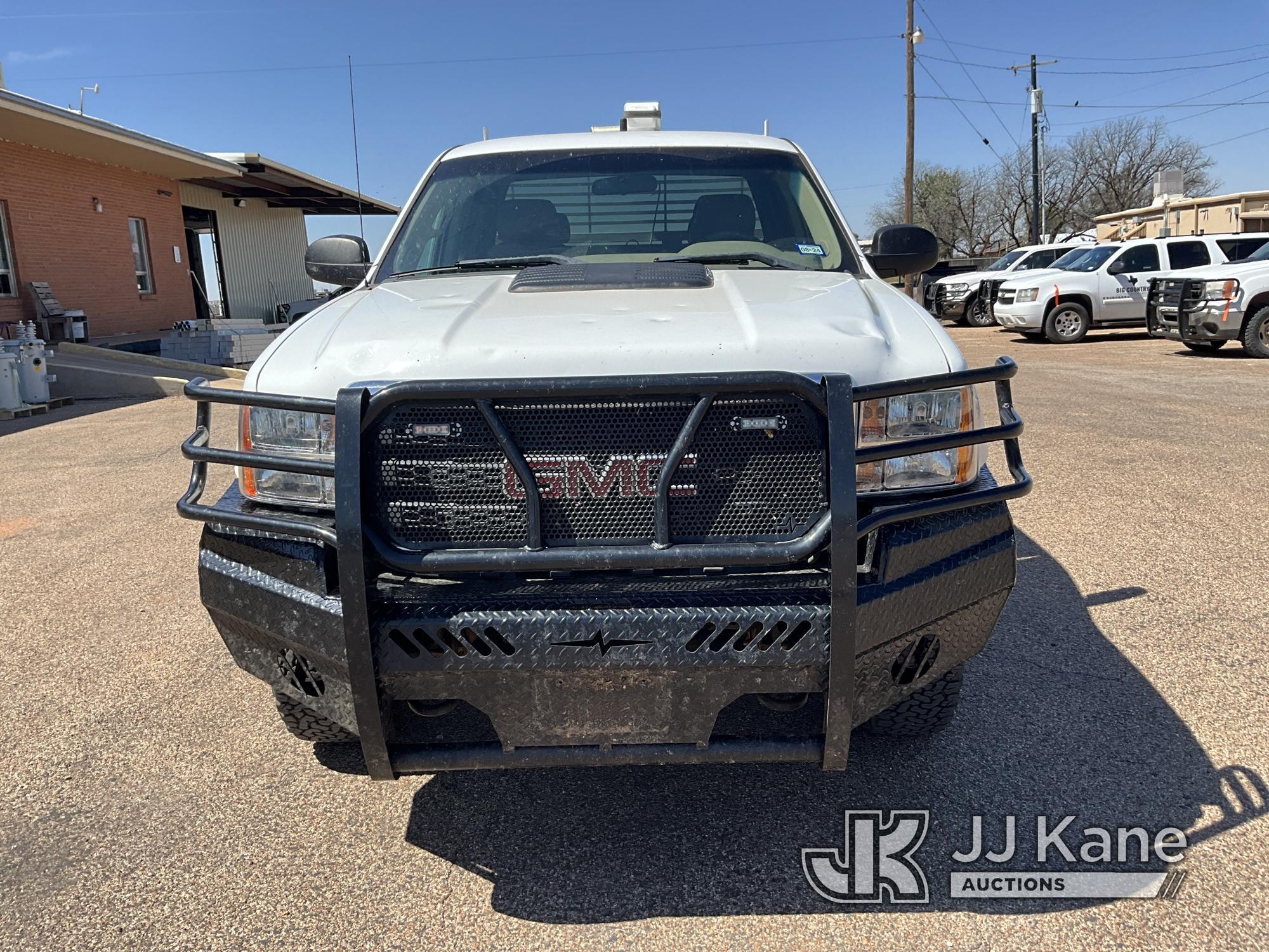 (Roby, TX) 2013 GMC Sierra 2500HD 4x4 Extended-Cab Pickup Truck, Cooperative owned Runs and Moves, P