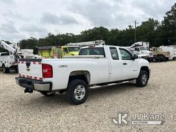 (Robert, LA) 2012 Chevrolet Silverado 2500HD 4x4 Extended-Cab Pickup Truck Runs & Moves