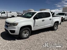 (El Paso, TX) 2015 Chevrolet Colorado 4x4 Crew-Cab Pickup Truck Runs & Moves) (Paint Damage, Spares