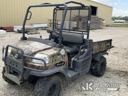 (Tipton, MO) 2007 Kubota RTV-900 4x4 Yard Cart No Title) (Not Running, Condition Unknown.