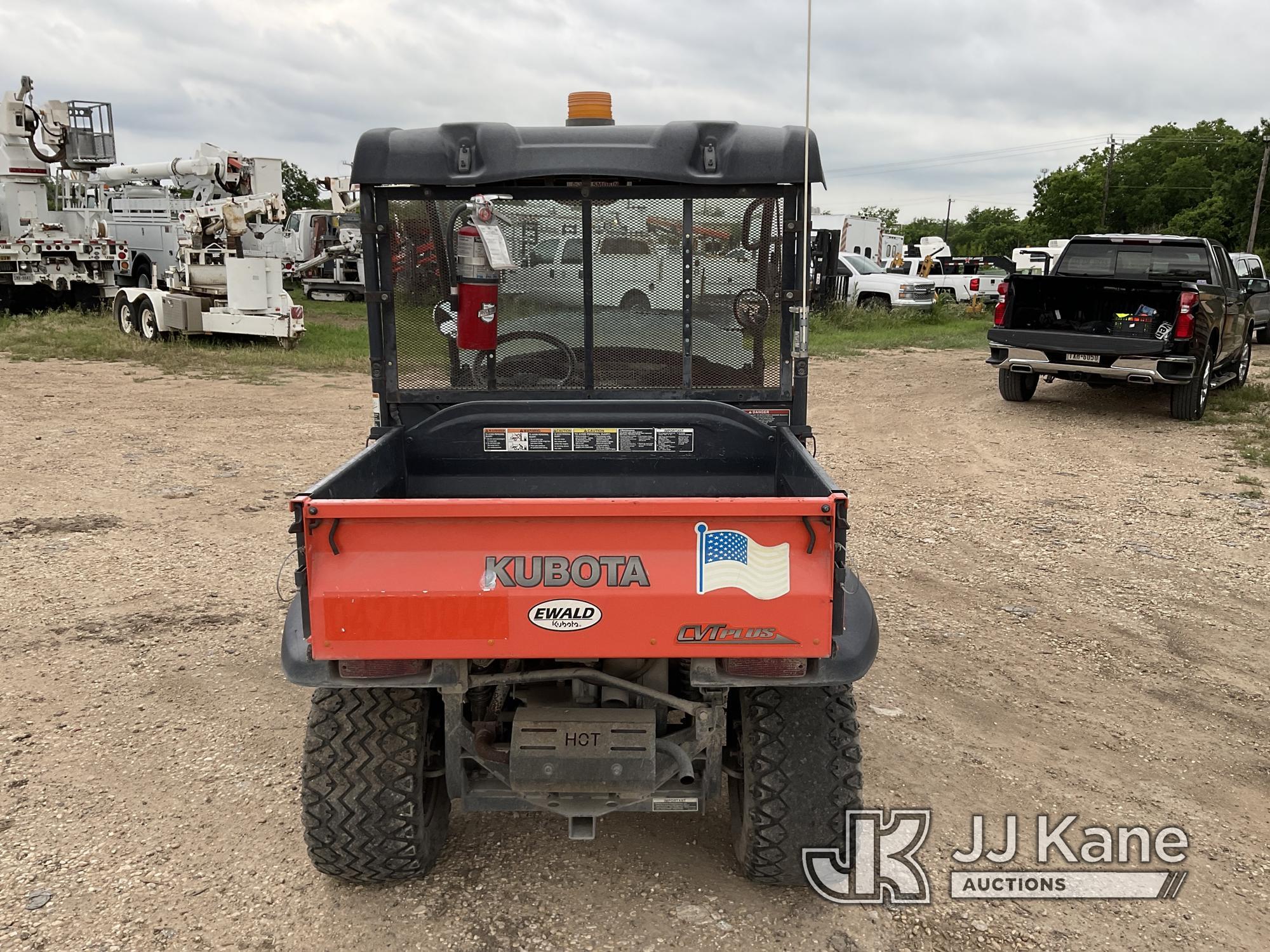 (San Antonio, TX) 2013 KUBOTA RTV400 4X4 All-Terrain Vehicle No Title) (Runs & Moves)(Seat Torn