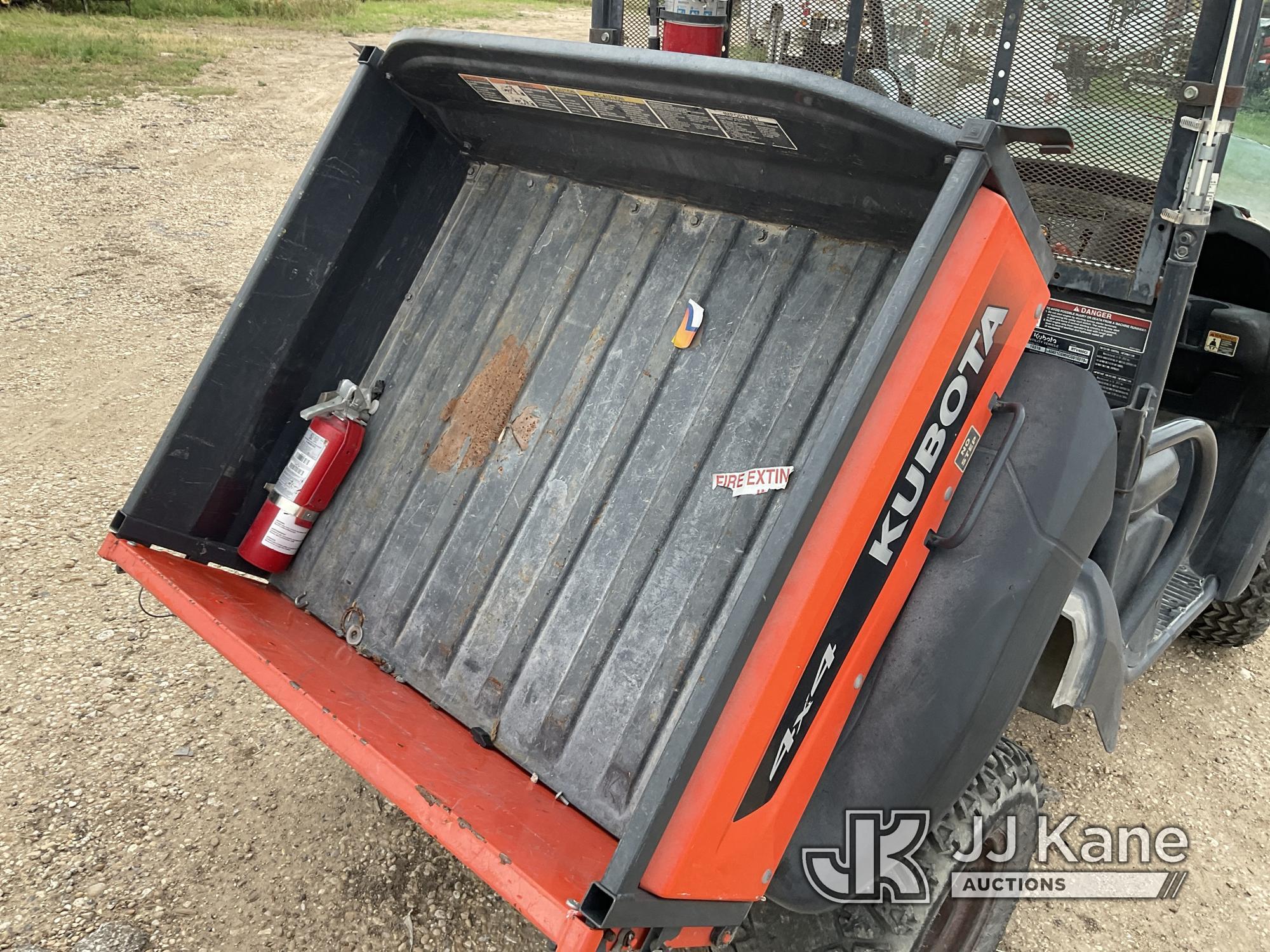 (San Antonio, TX) 2013 KUBOTA RTV400 4X4 All-Terrain Vehicle No Title) (Runs & Moves)(Seat Torn