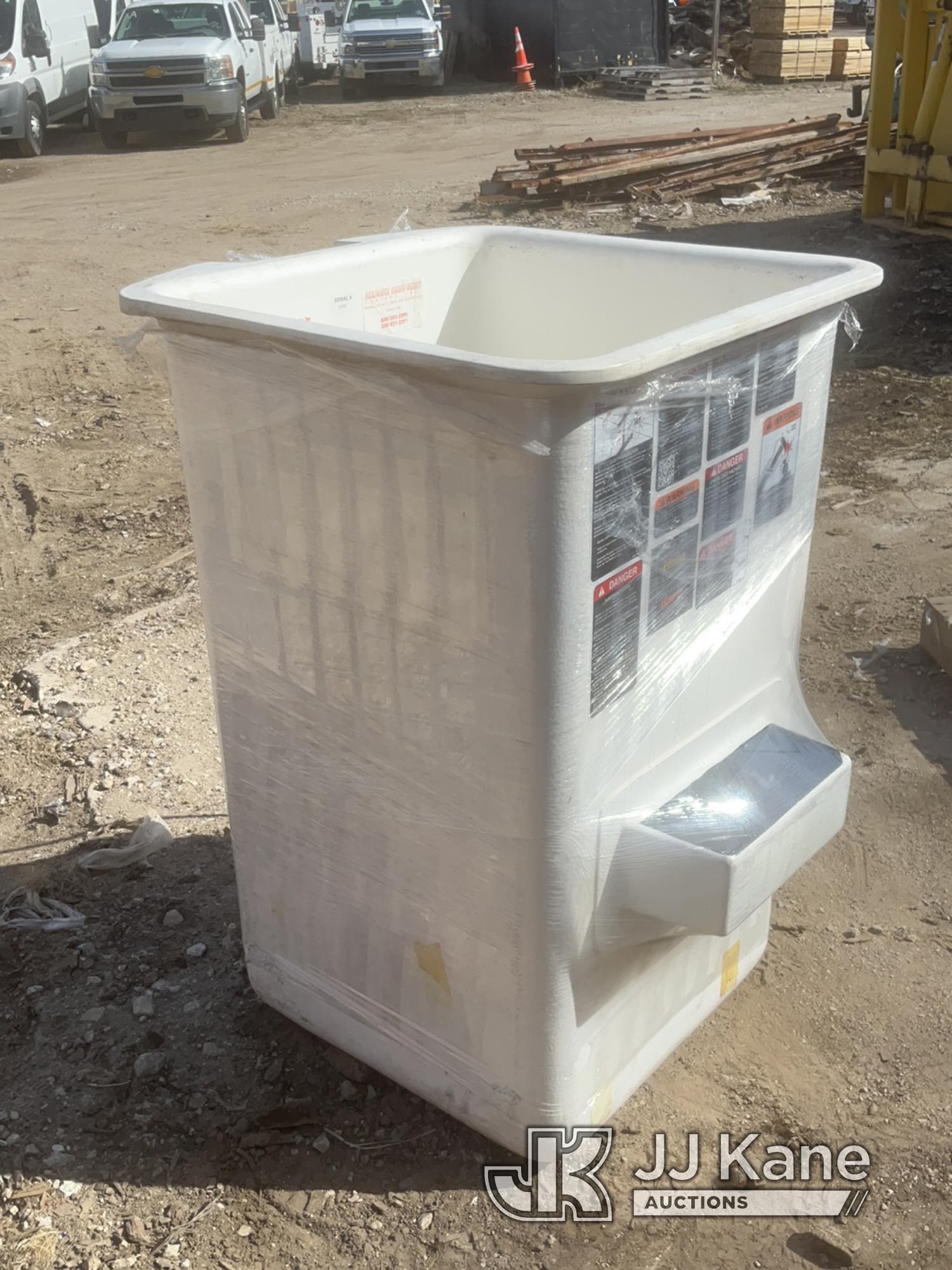 (Des Moines, IA) Altec Bucket 25in x 25in area 3ft 4in tall NOTE: This unit is being sold AS IS/WHER