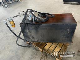 (Aubrey, TX) 80 gallon Fuel Tank and (2) Toolboxes NOTE: This unit is being sold AS IS/WHERE IS via