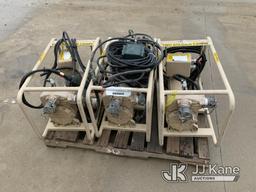(Aubrey, TX) (3) AFPS-6315-24VDC Pumps (Runs.) NOTE: This unit is being sold AS IS/WHERE IS via Time
