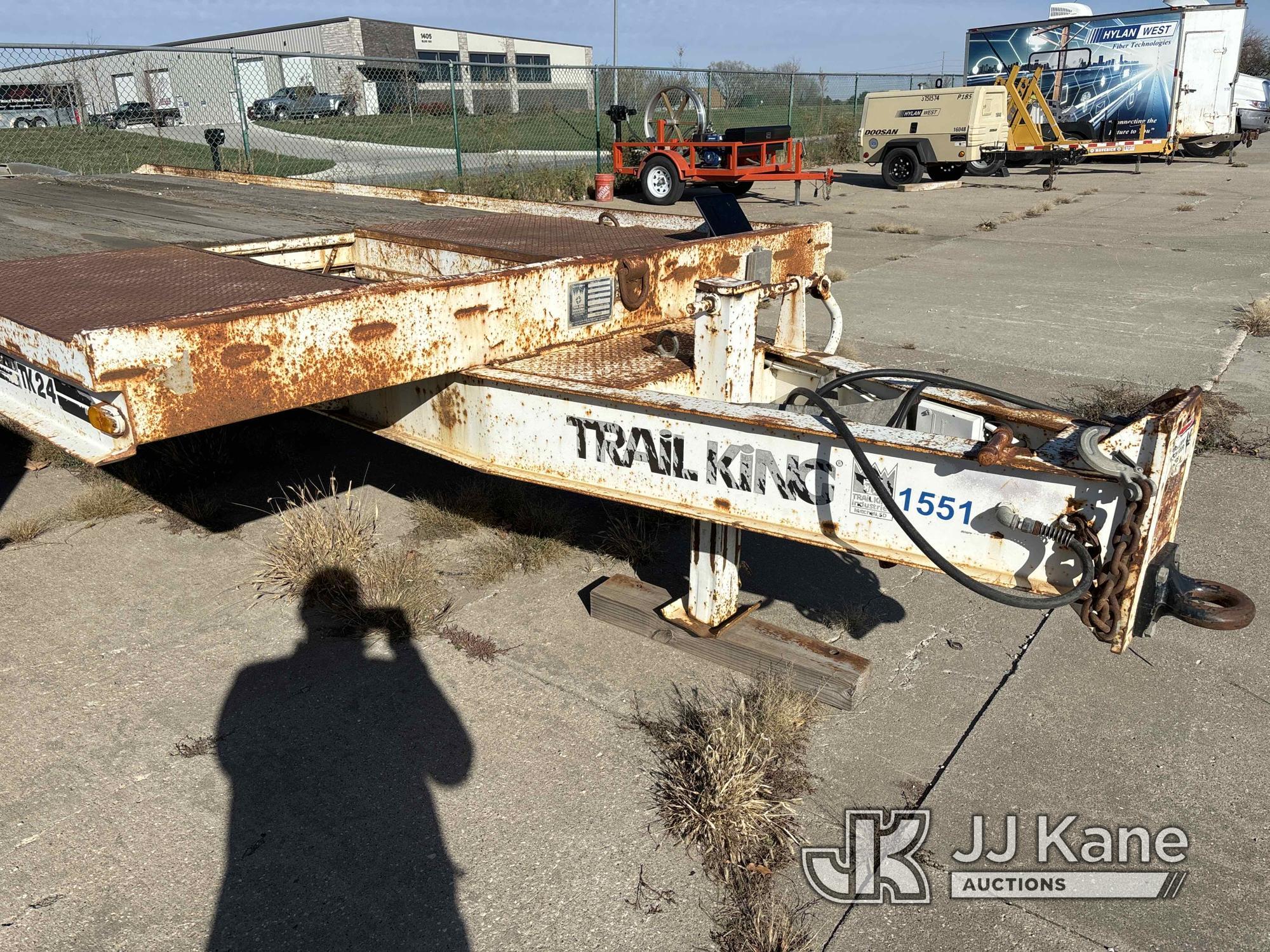 (Grimes, IA) 2019 Trail King TK24-2400 T/A Tagalong Equipment Trailer