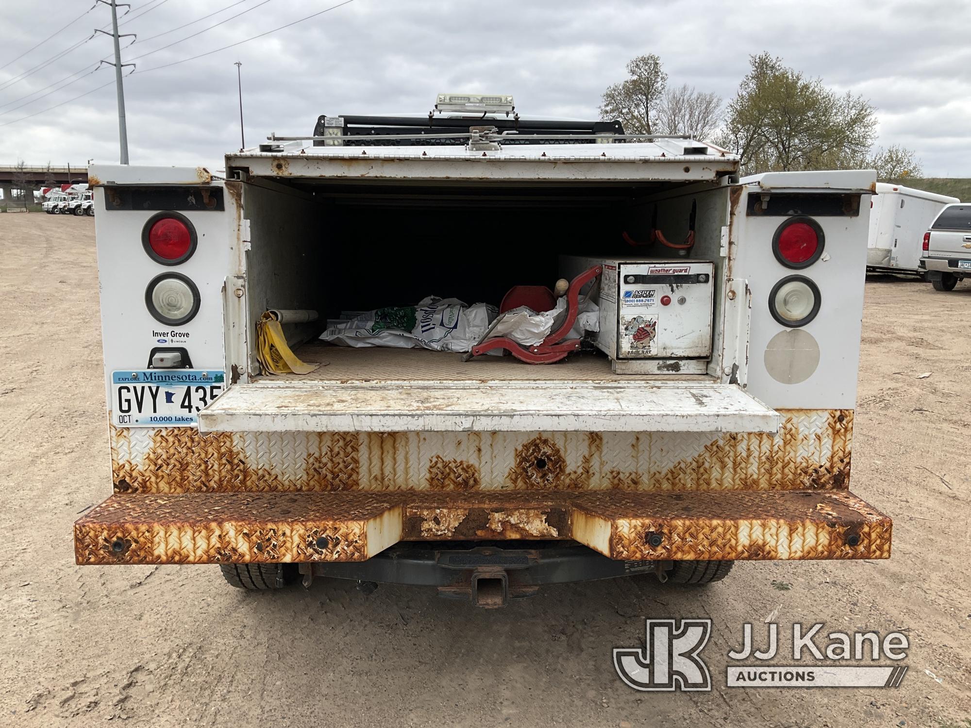 (Shakopee, MN) 2016 Ford F250 4x4 Extended-Cab Service Truck Not Running, Condition Unknown) (Does N