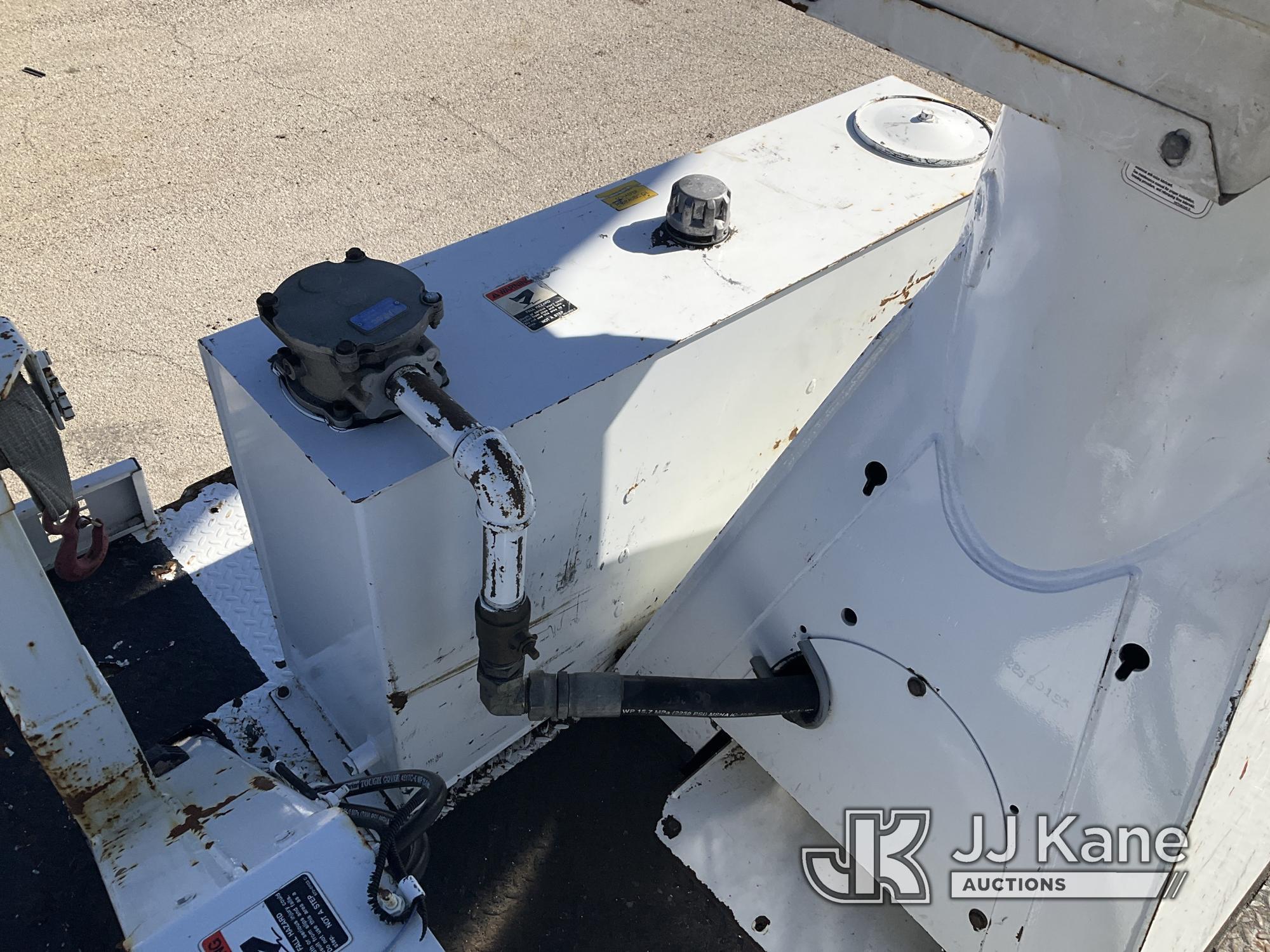 (Kansas City, MO) Altec DM45-TR, Digger Derrick rear mounted on 2013 Freightliner M2 106 T/A Flatbed