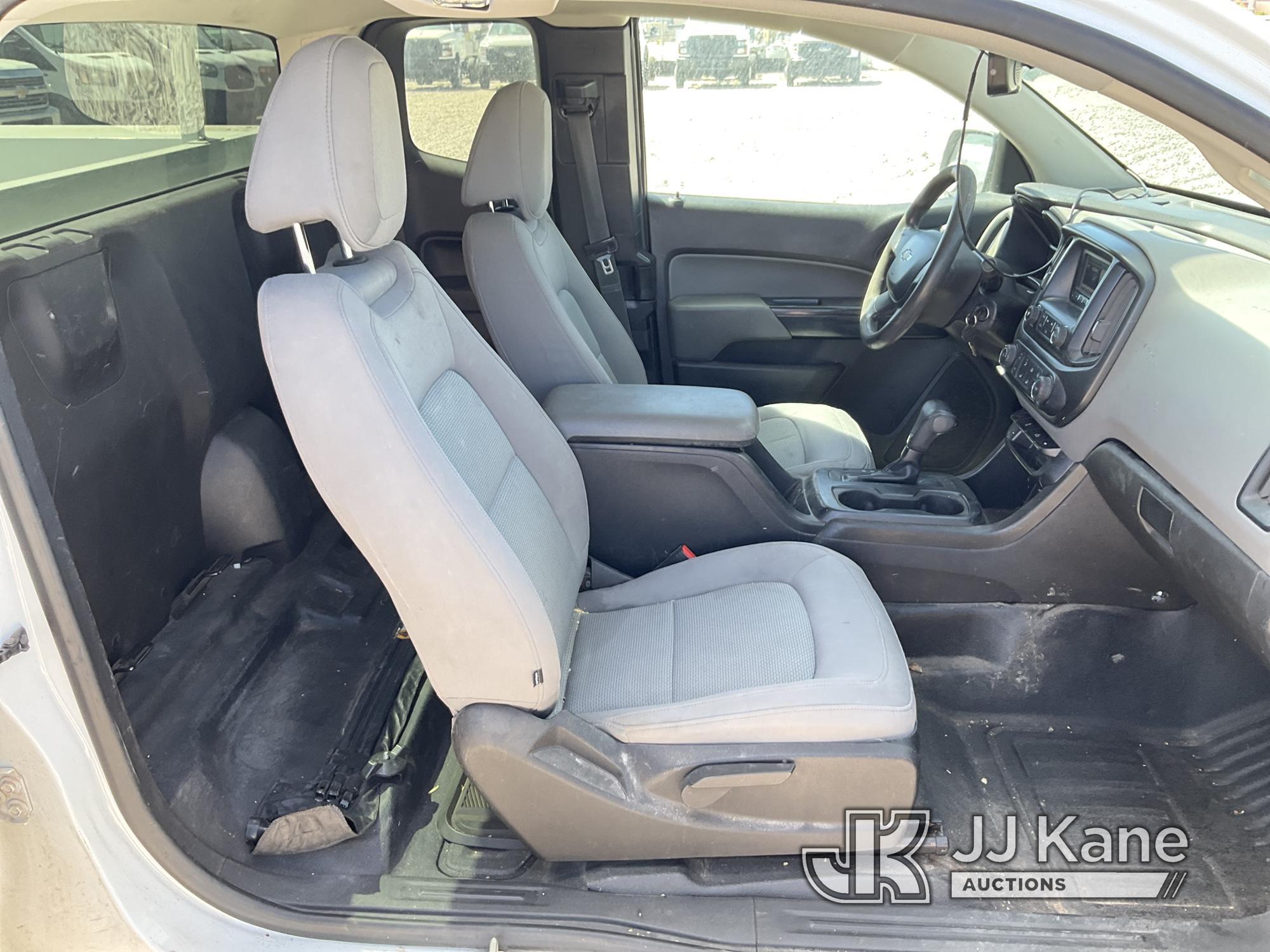 (El Paso, TX) 2016 Chevrolet Colorado Extended-Cab Service Truck Starts, Runs and Moves, Heavy Fuel