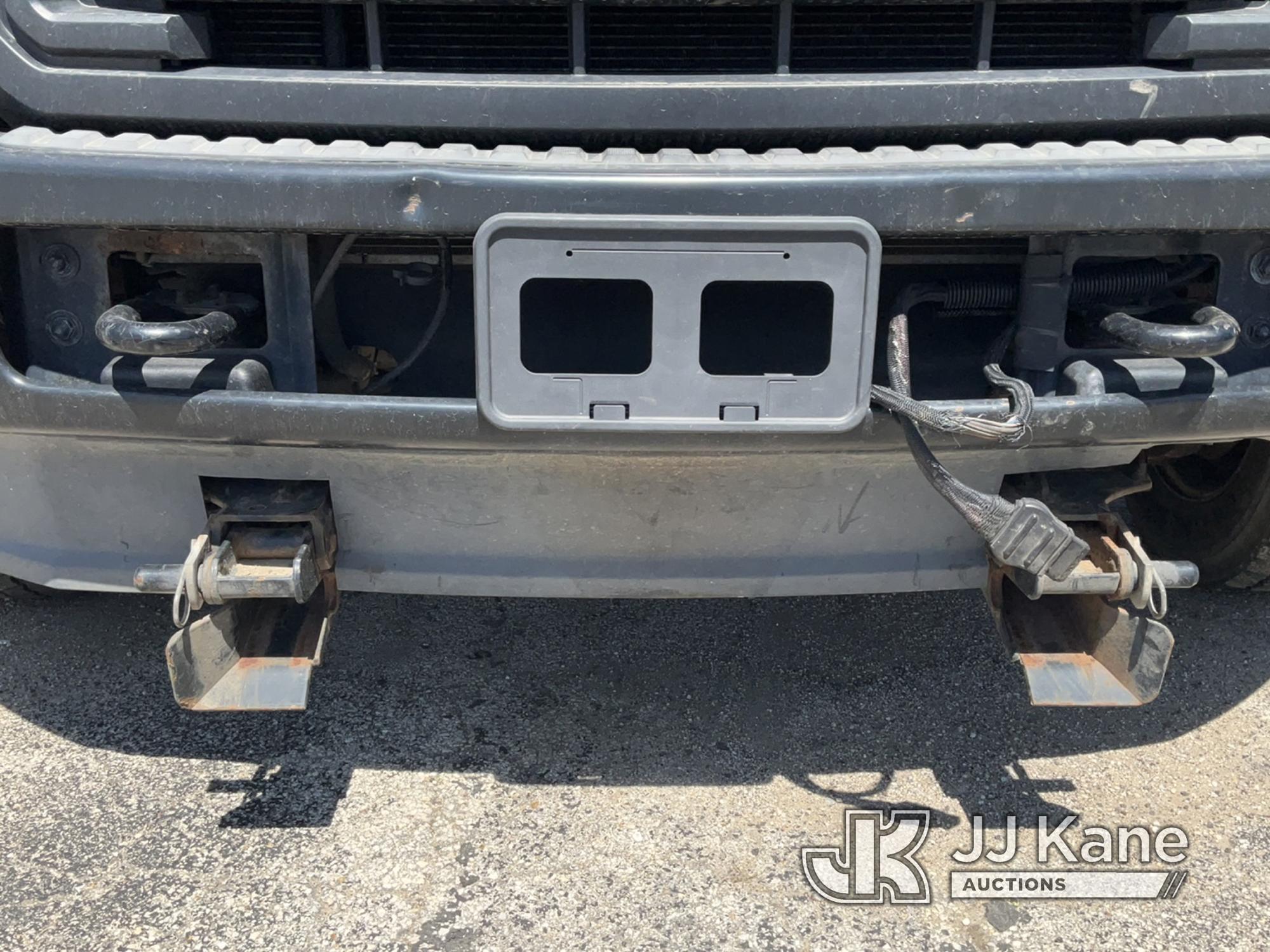 (South Beloit, IL) 2012 Ford F450 4x4 Dump Truck Not Running, Condition Unknown, Cranks, Check Engin