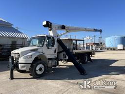 (Lake Charles, LA) Altec AC18-70B, 18 Ton, Hydraulic Crane mounted behind cab on 2012 Freightliner M