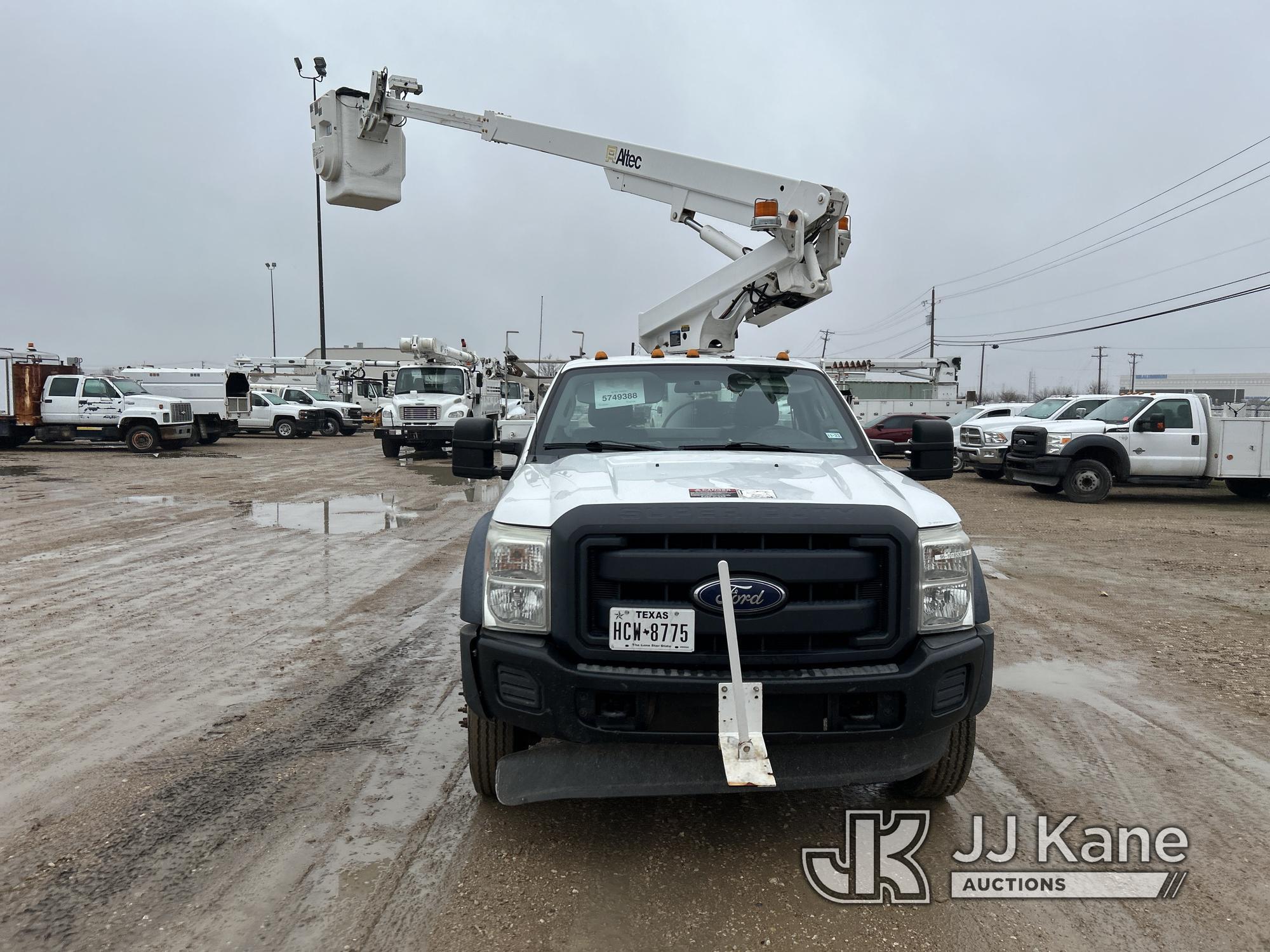 (Waxahachie, TX) Altec AT200-A, Telescopic Non-Insulated Bucket Truck mounted behind cab on 2015 For