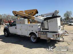 (South Beloit, IL) Versalift VST-40I, Articulating & Telescopic Bucket Truck mounted behind cab on 2