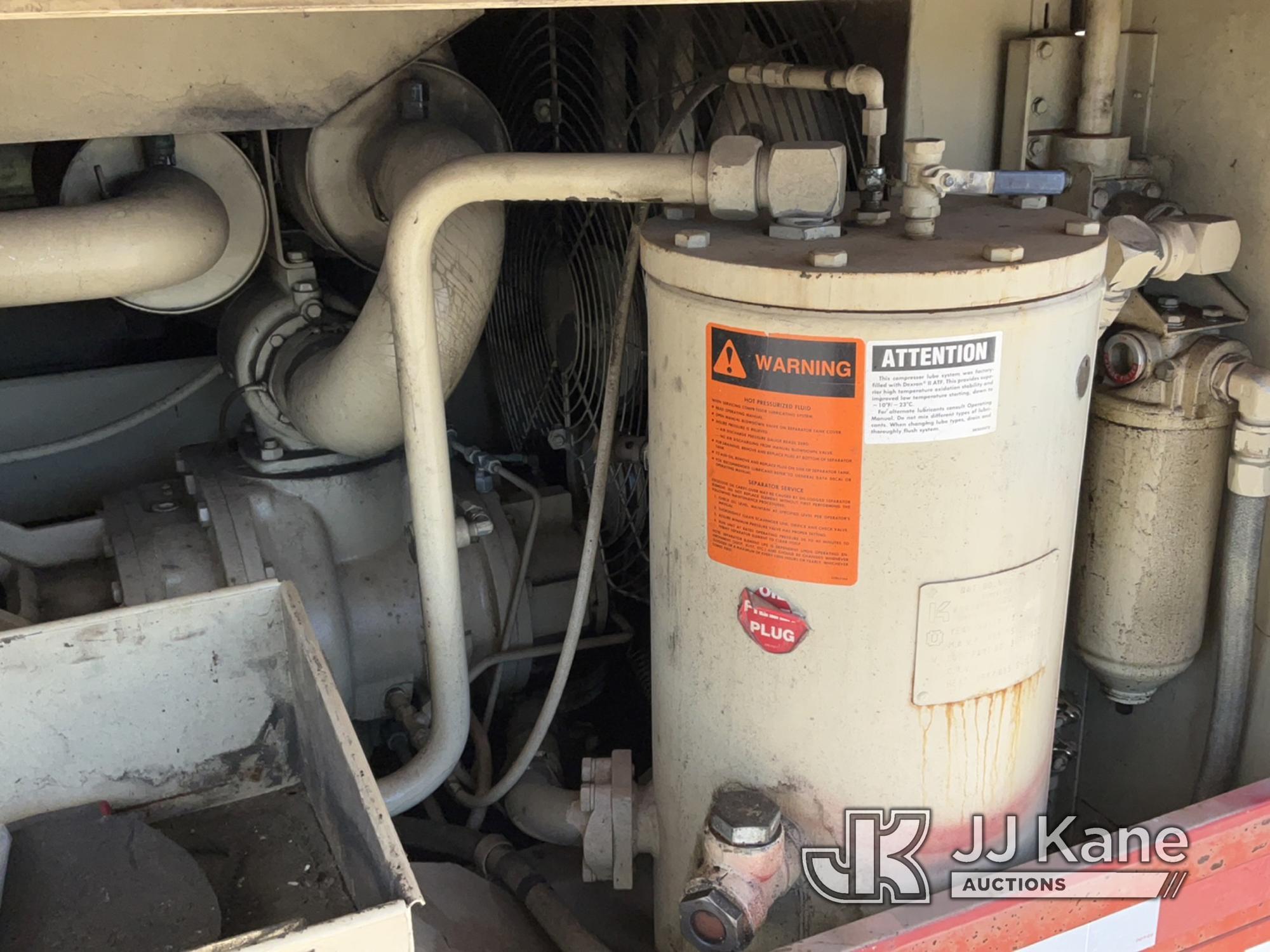 (South Beloit, IL) 1986 Ingersoll Rand Air Compressor Runs, Builds Air