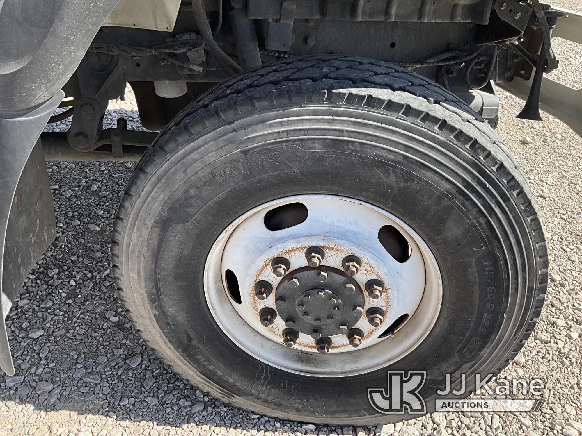 (El Paso, TX) Altec DM47TR, Digger Derrick rear mounted on 2008 International 7400 4x4 Utility Truck