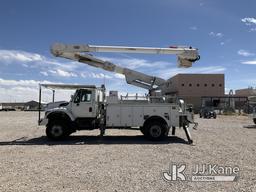 (El Paso, TX) Altec AM55-E, Over-Center Material Handling Bucket rear mounted on 2008 International