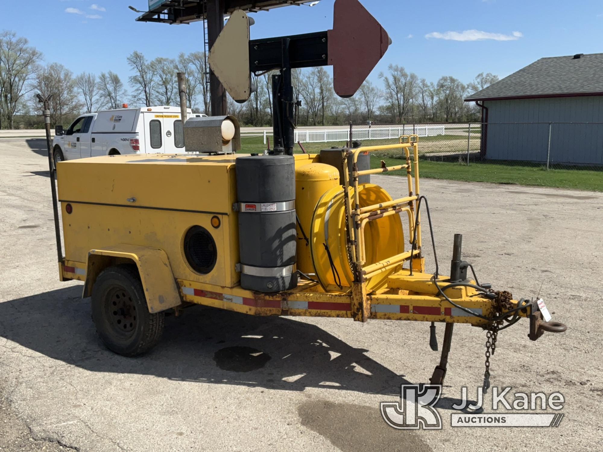 (South Beloit, IL) 1999 Team Fenex F101KG Underground Manhole System, trailer mtd No Title) (Cranks-