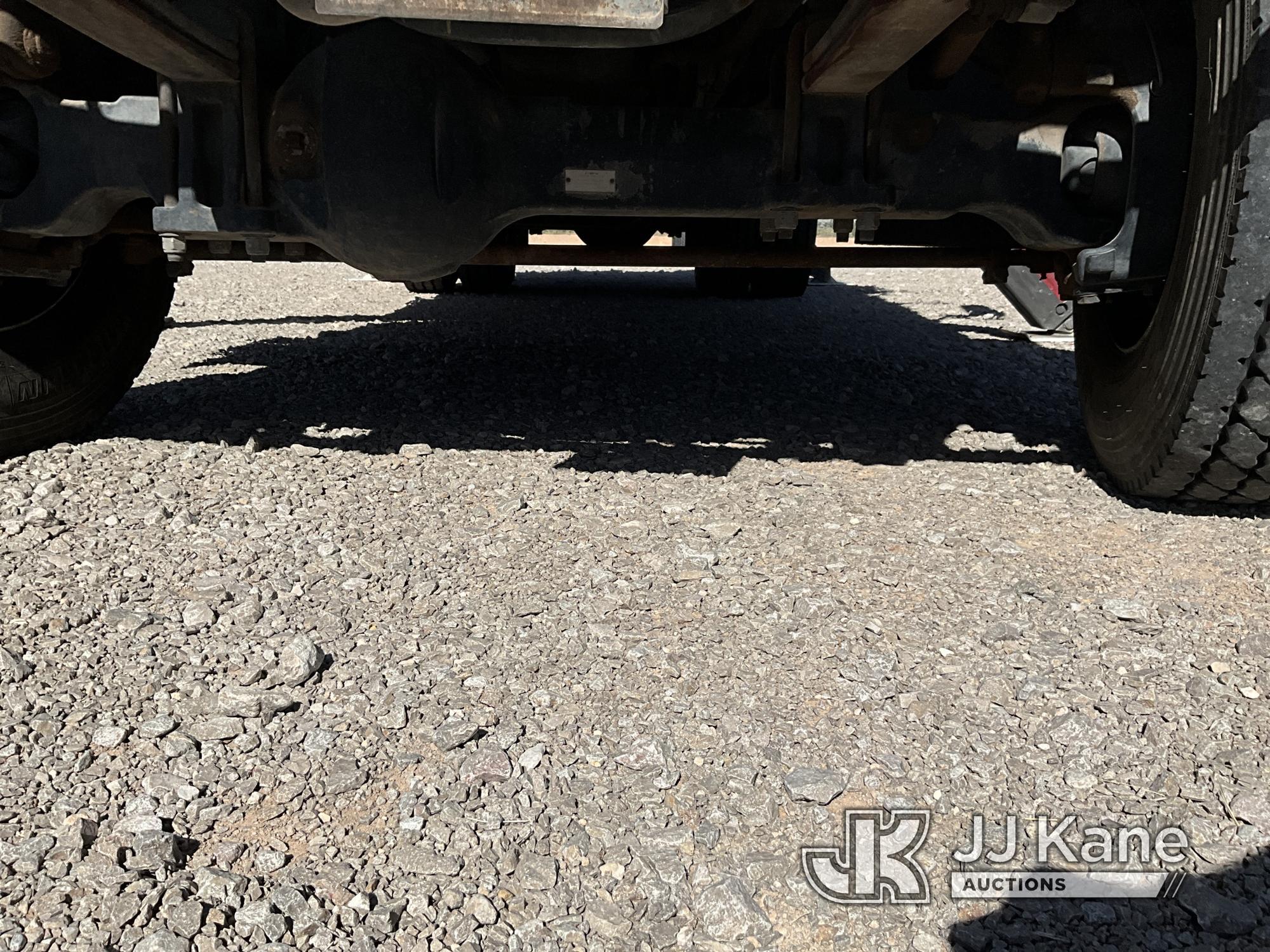 (El Paso, TX) Altec DM47TR, Digger Derrick rear mounted on 2008 International 7400 4x4 Utility Truck