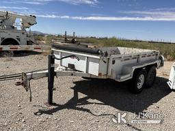 (El Paso, TX) 1958 Homemade T/A Tagalong Material Trailer Will Pull, Road Worthy, Paint/Body Damage