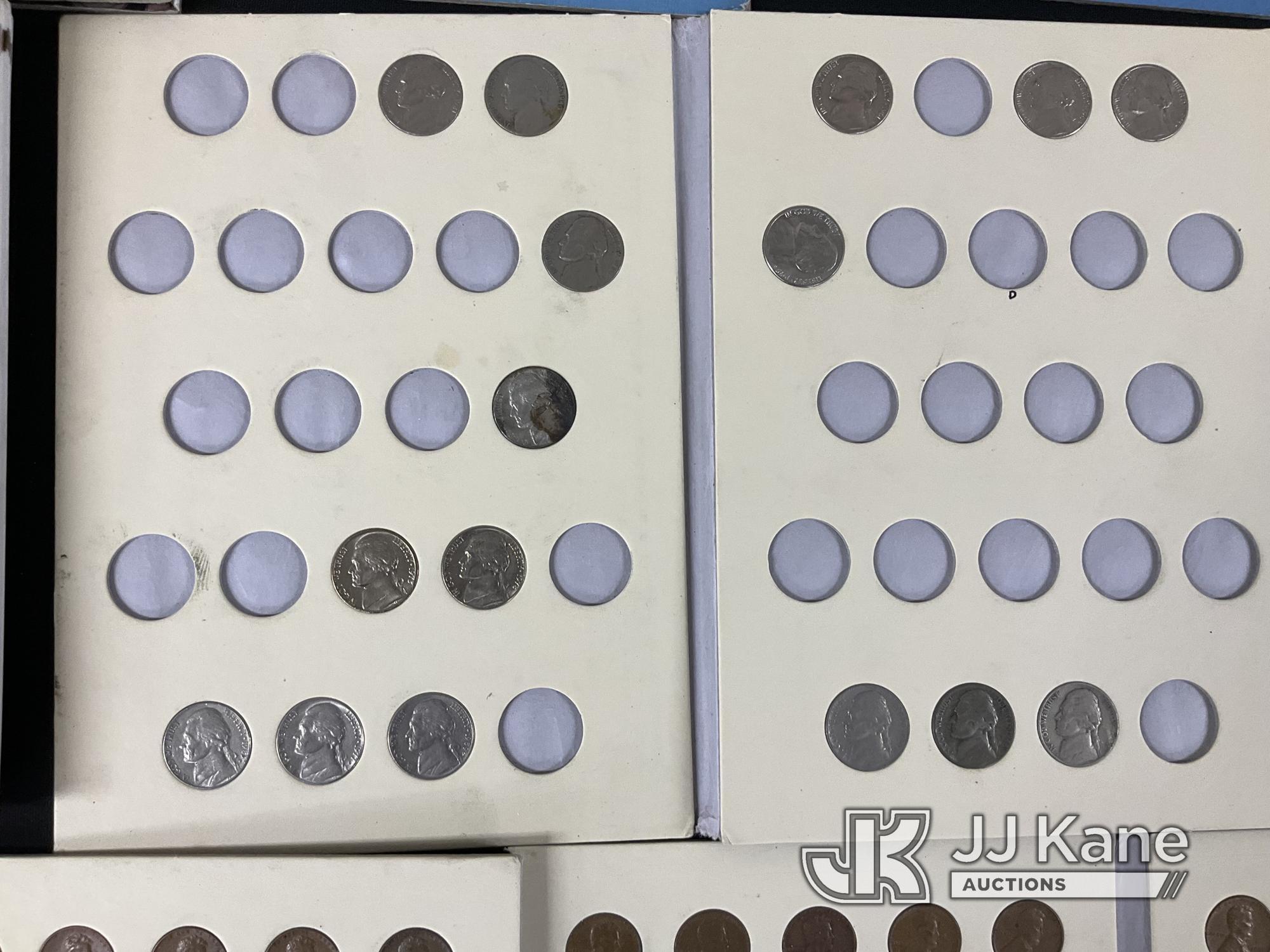 (Jurupa Valley, CA) Coins | books of coins (Used) NOTE: This unit is being sold AS IS/WHERE IS via T